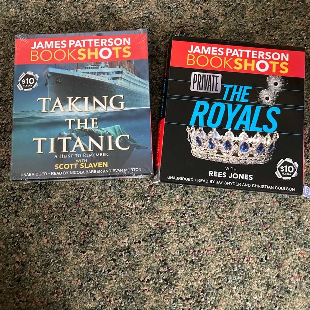 James Patterson BookShots Audiobooks